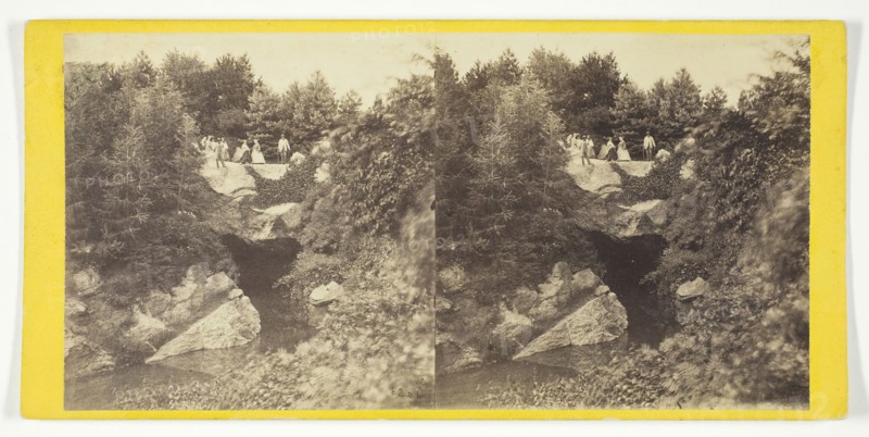 The Cave, 1860/69. Creator: Anthony & Company.