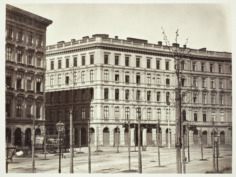 Burg-Ring No. 1, Wohnhaus des Simon Ritter von Biederman, 1860s. Creator: Unknown.