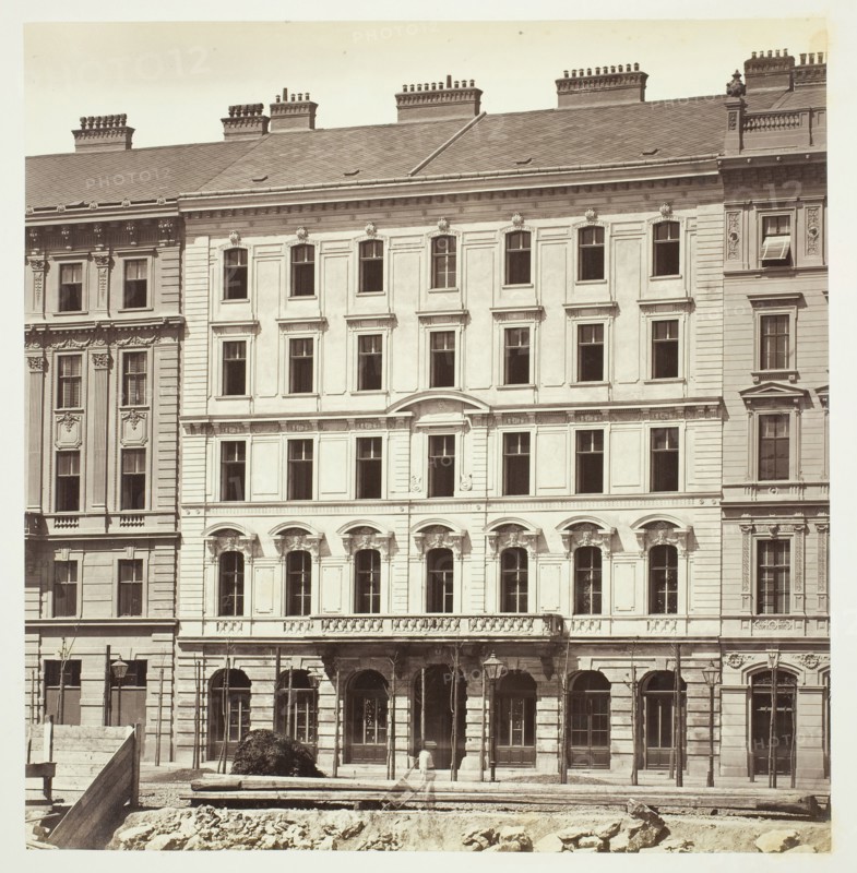 Kolowrat-Ring No. 8, Wohnhaus des Herrn Alfred Skene, 1860s. Creator: Unknown.