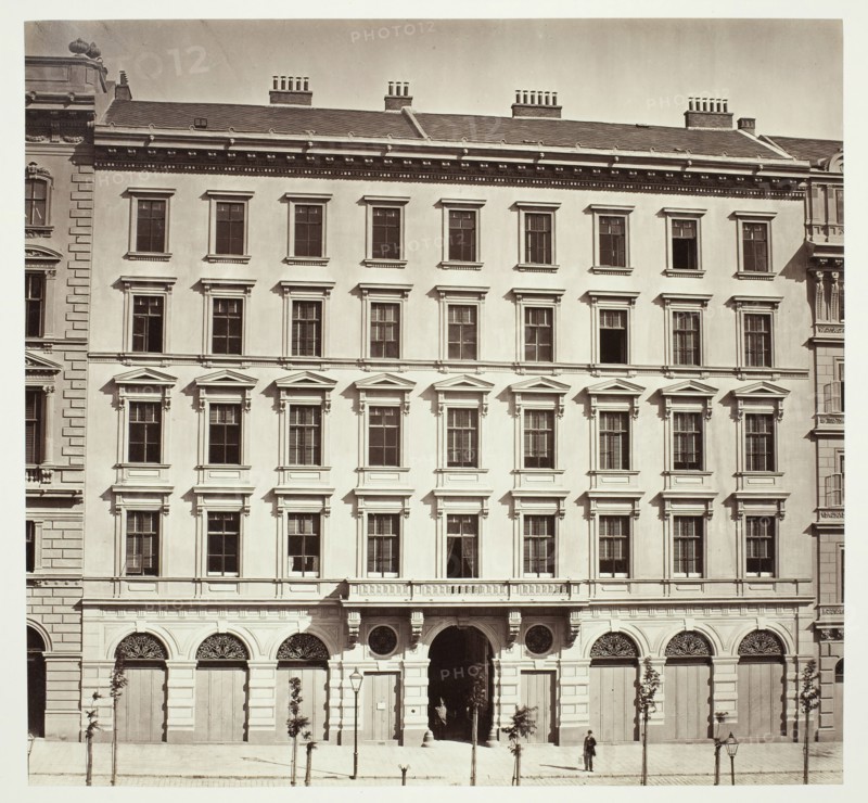 Opern Ring No. 8, Zinshaus des Herrn A. Zinner, 1860s. Creator: Unknown.