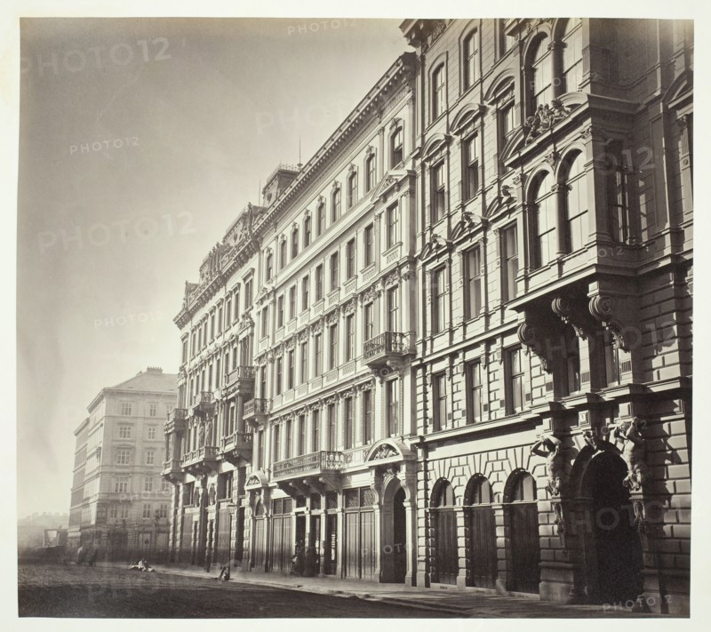 Operngasse No. 6, Zinshaus des Herrn M. Faber, 1860s. Creator: Unknown.