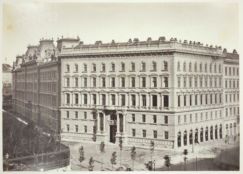 Opern-Ring No. 10, Wohnhaus des Fried. Ritter von Schey, 1860s. Creator: Unknown.