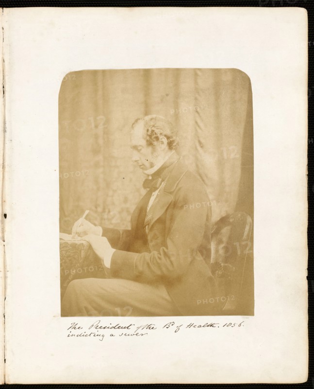 Untitled (The President of the Board of Health), 1856. Creator: Unknown.