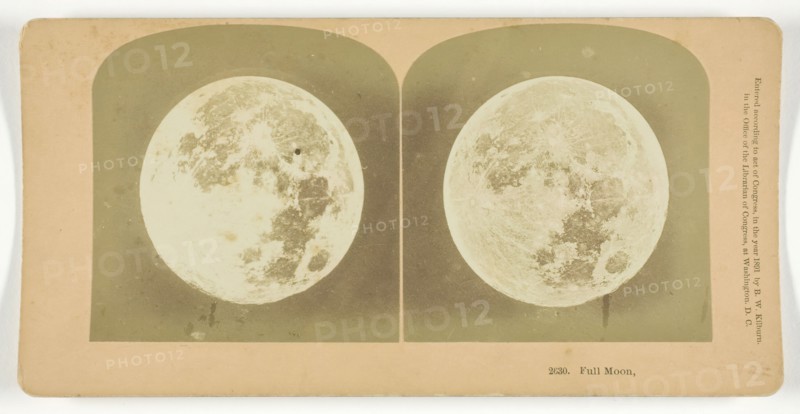 Full Moon, 1891. Creator: BW Kilburn.