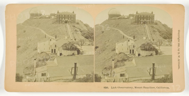 Lick Observatory, Mount Hamilton, California, 1895. Creator: BW Kilburn.