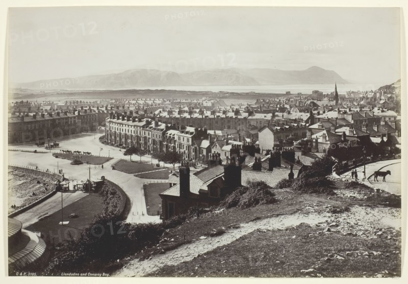 Llandudno and Conway Bay, 1860/94. Creator: Francis Bedford.
