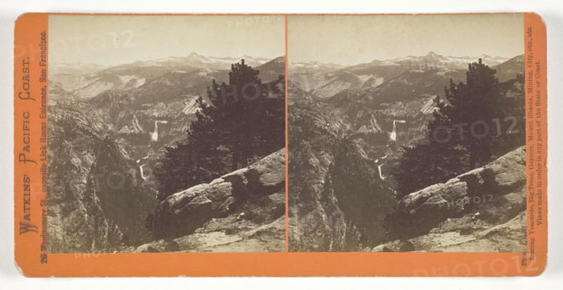 Unknown View, Yosemite, 1861/76. Creator: Carleton Emmons Watkins.