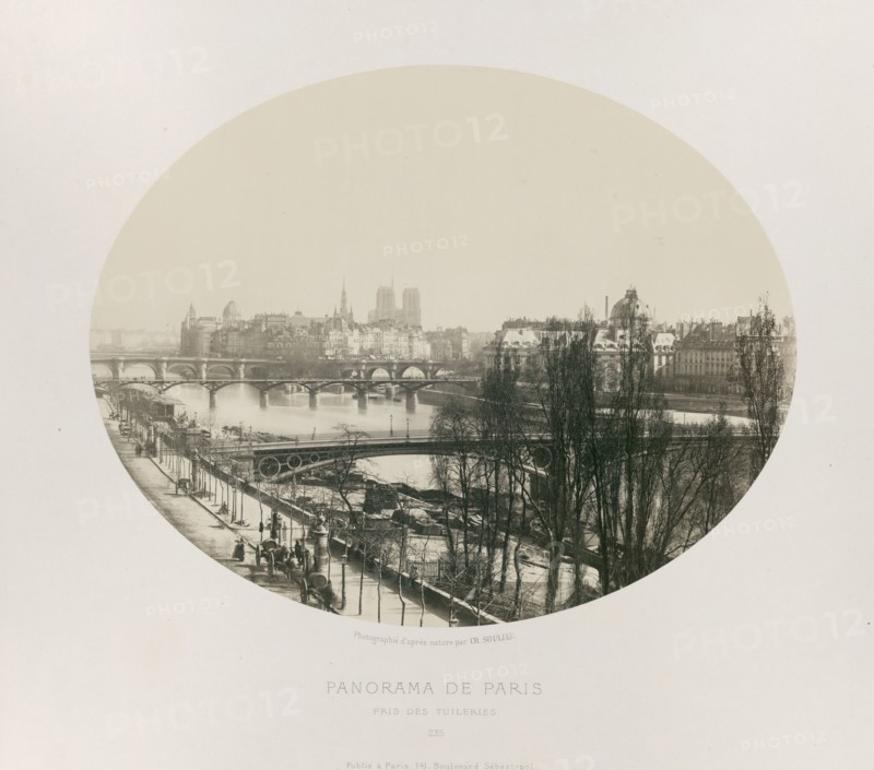 Pris des Tuileries, c. 1867. Creator: Charles Soulier.