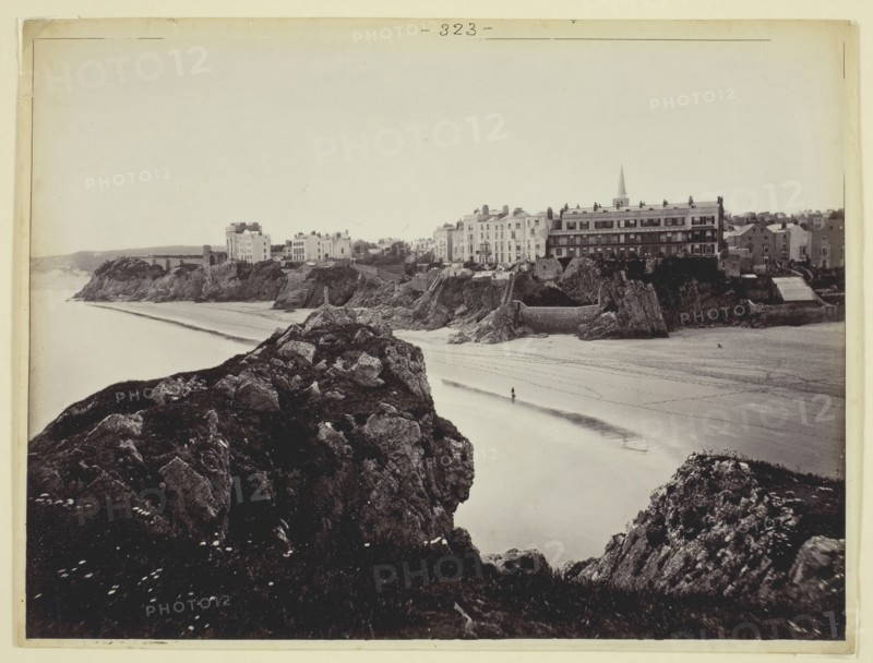 Untitled [South Sands, Tenby, Wales], 1860/94.  Creator: Francis Bedford.