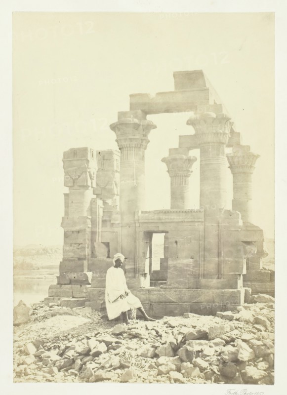 Early Morning at Wady Kardassy, Nubia, 1857. Creator: Francis Frith.