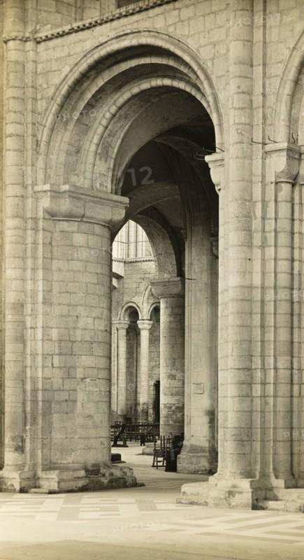 Ely Cathedral: Nave into North Transept, 1891. Creator: Frederick Henry Evans.