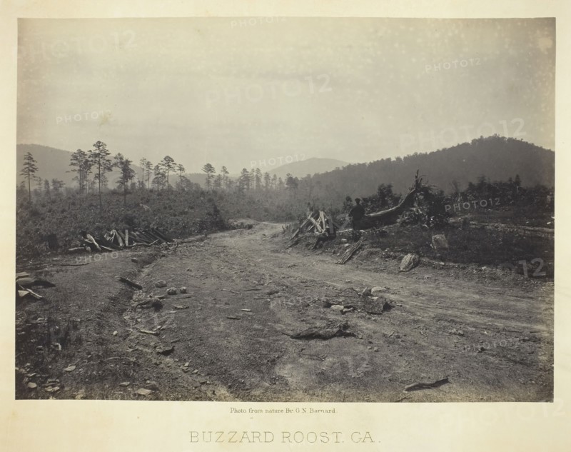 Buzzard Roost, GA, 1866. Creator: George N. Barnard.