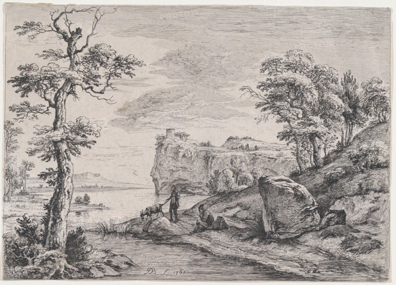 Goatherd, 1763. Creator: Jean-Jacques de Boissieu.