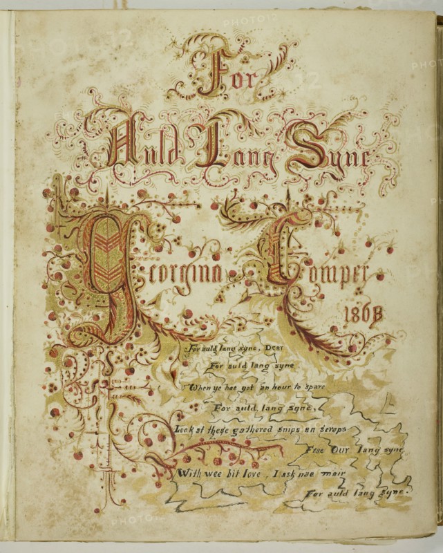 Untitled [For Auld Lang Syne], 1855/68.  Creator: Georgina Cowper.
