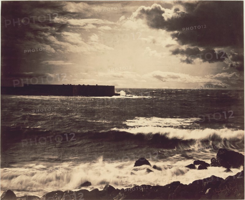 The Great Wave, Sète, 1857. Creator: Gustave Le Gray.
