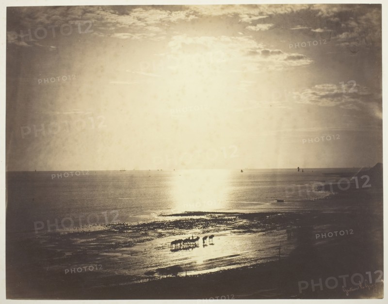 The Haloed Sun, 1856. Creator: Gustave Le Gray.