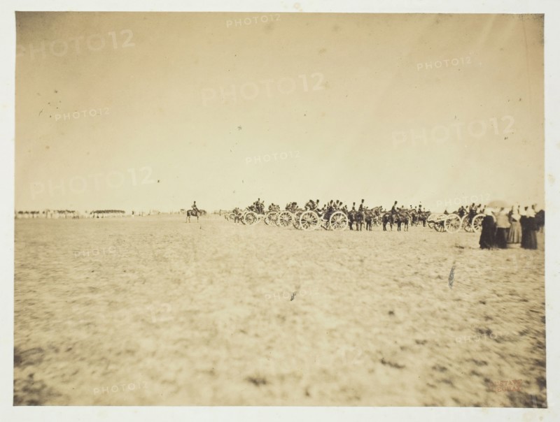 Untitled [artillery], 1857.  Creator: Gustave Le Gray.