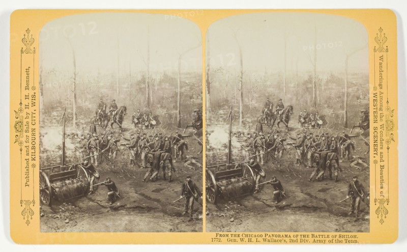 Gen. W.H.L. Wallace's, 2nd Div. Army of the Tenn., 1887. Creator: Henry Hamilton Bennett.