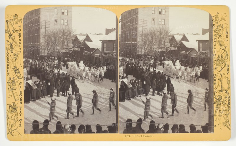 Street Parade, 1886/88. Creator: Henry Hamilton Bennett.
