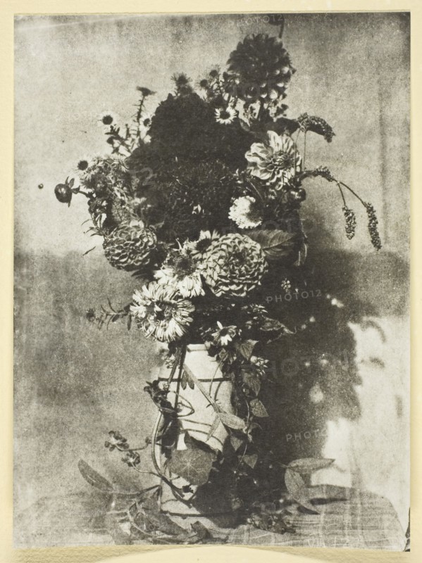 Bouquet de Fleurs, 1842/50, printed 1965. Creator: Hippolyte Bayard.