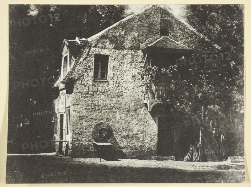 Le Moulin: Paul Restauranteur, 1842/50, printed 1965. Creator: Hippolyte Bayard.