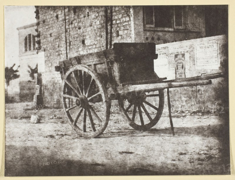 Le Tombereau, 1842/50, printed 1965. Creator: Hippolyte Bayard.