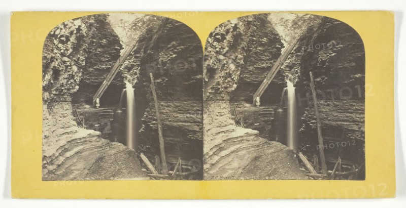 Freer Glen at Watkins, 1860/65. Creator: J. C. Burritt.