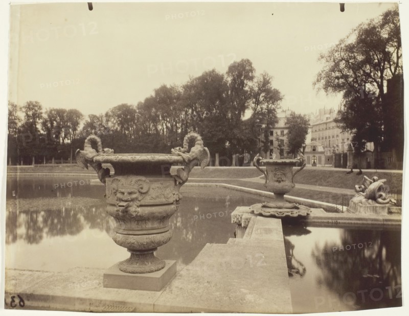 Versailles, Basin de Neptune, 1902. Creator: Eugene Atget.