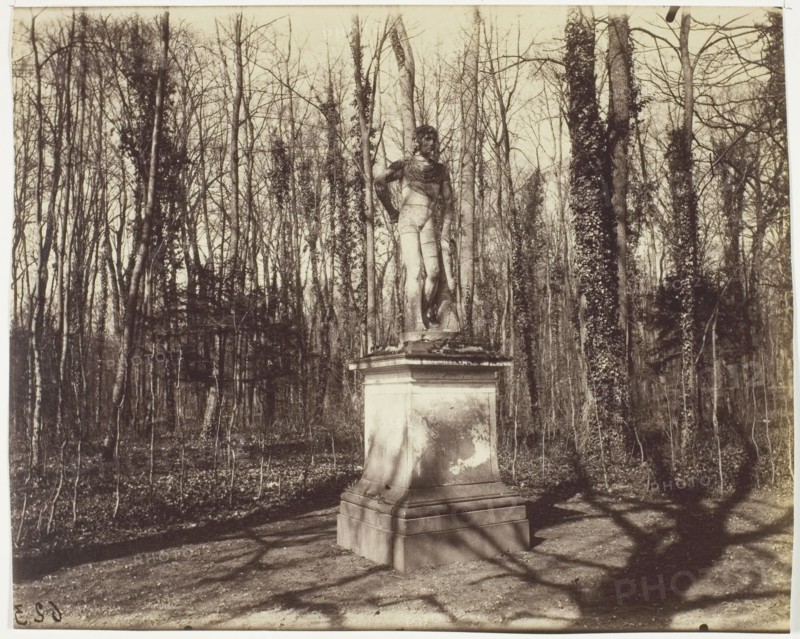 Versailles, Grand Trianon, Coin de Parc, 1901. Creator: Eugene Atget.