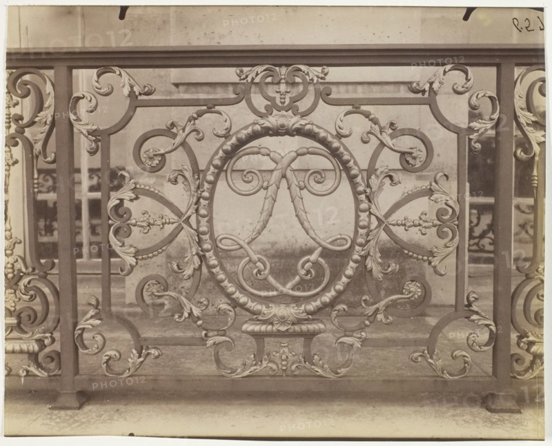 Versailles, Grille du Chateau, 1905. Creator: Eugene Atget.