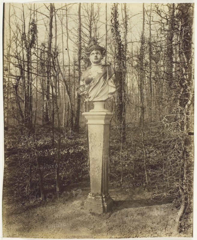 Versailles, Trianon, (Coin de Parc), 1902. Creator: Eugene Atget.