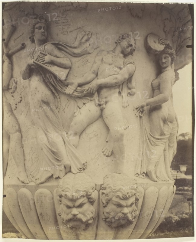 Versailles, Vase (Detail), 1906. Creator: Eugene Atget.