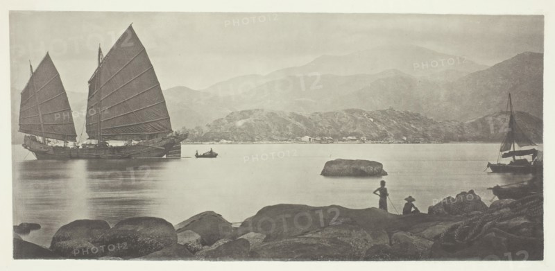 A Canton Trading Junk, c. 1868. Creator: John Thomson.