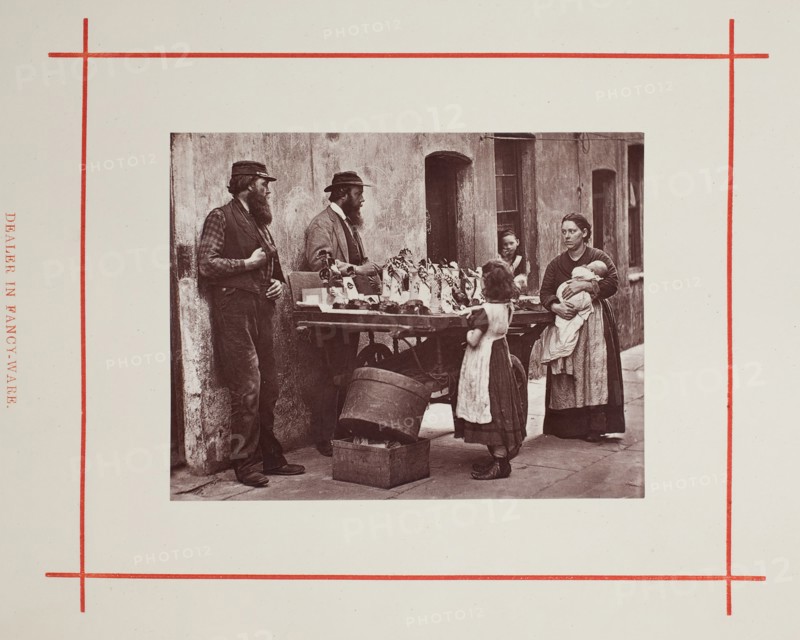 Dealer in Fancy-Ware, 1877. Creator: John Thomson.