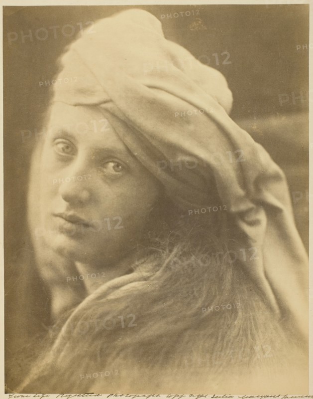 A Study of the Beatrice Cenci, September 1870. Creator: Julia Margaret Cameron.