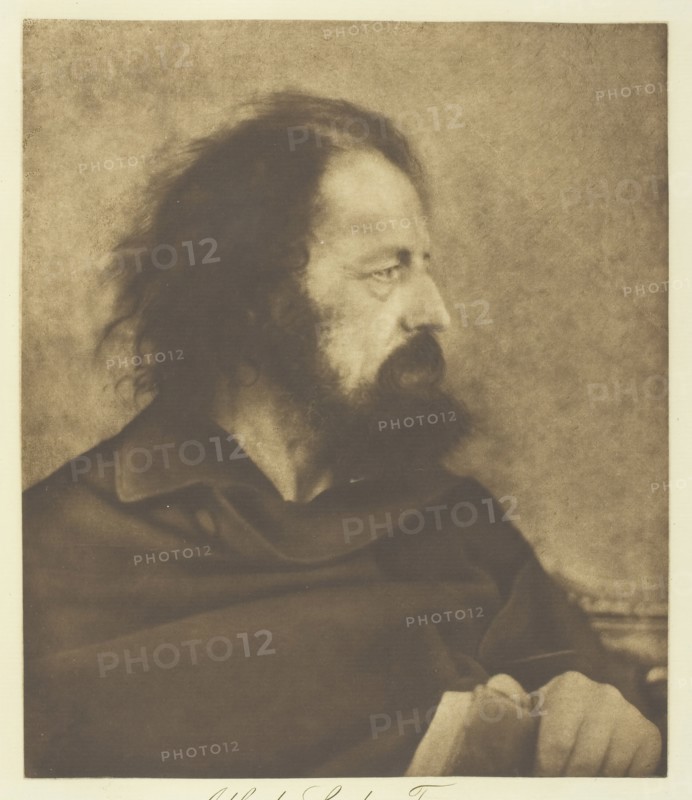 Alfred, Lord Tennyson (Dirty Monk), 1865, printed c. 1893. Creator: Julia Margaret Cameron.