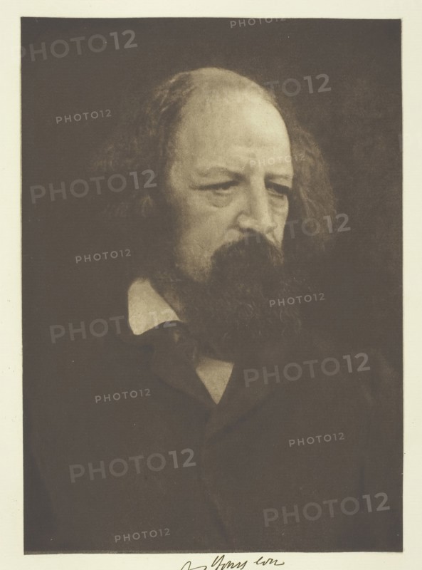 Alfred, Lord Tennyson, 1866, printed c. 1893. Creator: Julia Margaret Cameron.