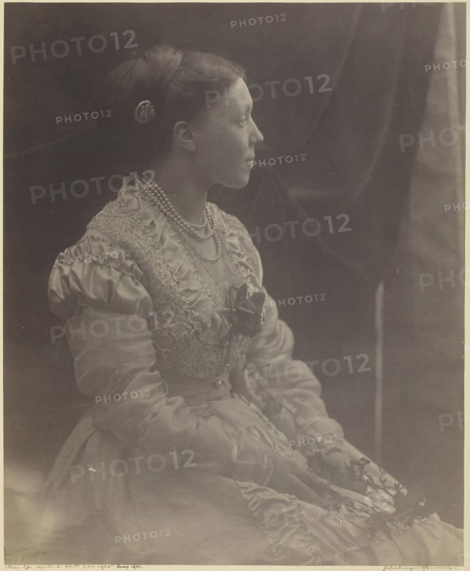 Anne Thackeray Ritchie, May 1870. Creator: Julia Margaret Cameron.