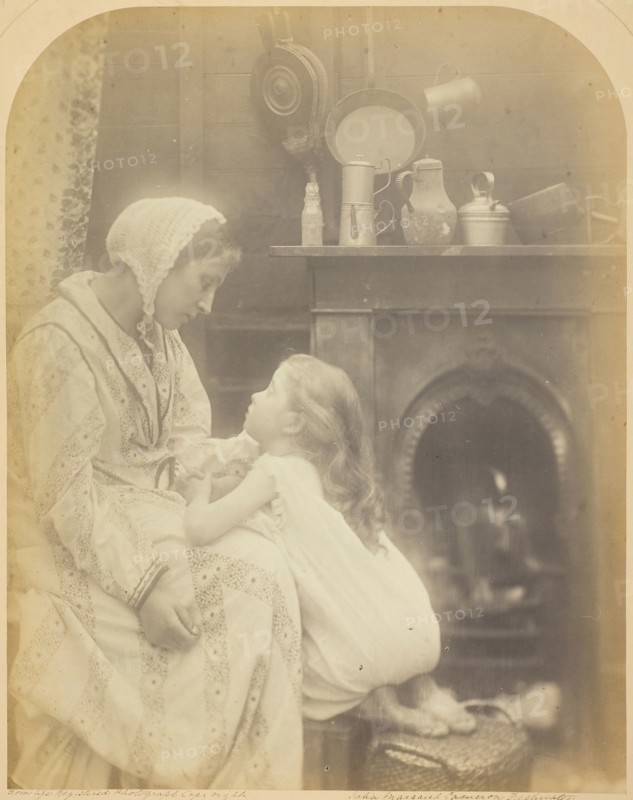 Mrs. Rachael Gurney ("May God Bring Father Safely Home", "Three Fishers Went Sailing...), c. 1872/74 Creator: Julia Margaret Cameron.