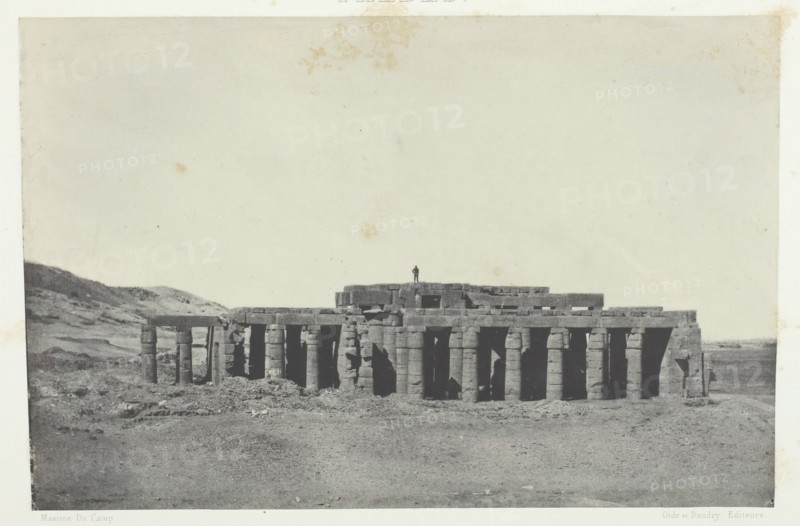 Gournah, Tombeau d'Osymandias; Thèbes, 1849/51, printed 1852. Creator: Maxime du Camp.