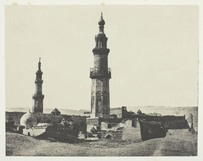 Mosquée d'Aly-Bey, Girgeh, Haute-Egypte, 1849/51, printed 1852. Creator: Maxime du Camp.