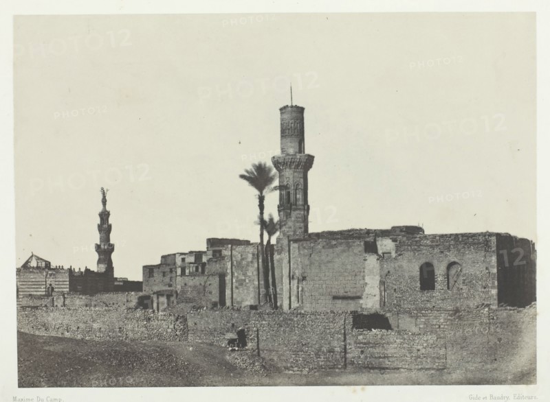 Mosquée près de Bab-el-Saïda, Le Kaire, 1849/51, printed 1852. Creator: Maxime du Camp.