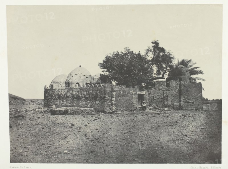 Tombeau de Cidi-Abdellah-el-Marabout, Haute-Egypte, 1849/51, printed 1852. Creator: Maxime du Camp.