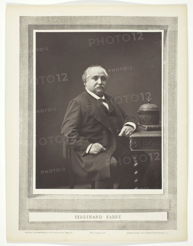 Ferdinand Fabre, 1853/76. Creator: Nadar.