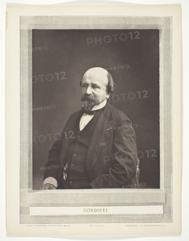 Gondinet, 1853/76. Creator: Nadar.