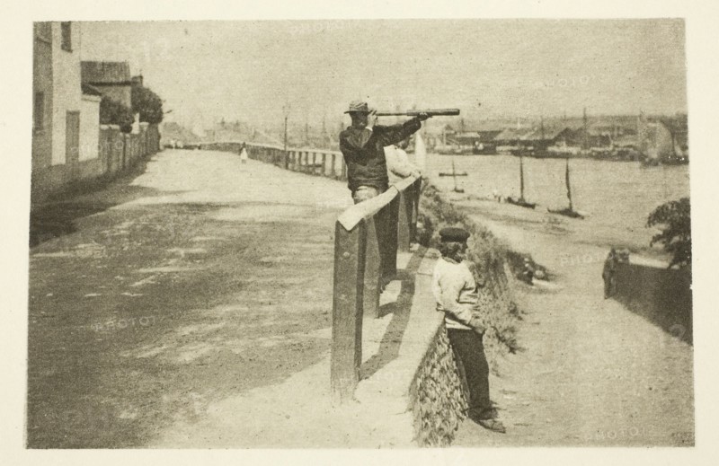 On the Look-Out, 1887. Creator: Peter Henry Emerson.