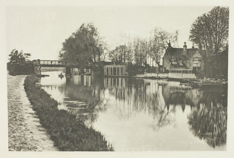 The Old Rye House Inn, 1888. Creator: Peter Henry Emerson.