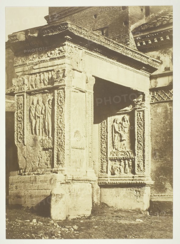 Arch of the Silversmiths, c. 1857. Creator: Robert MacPherson.