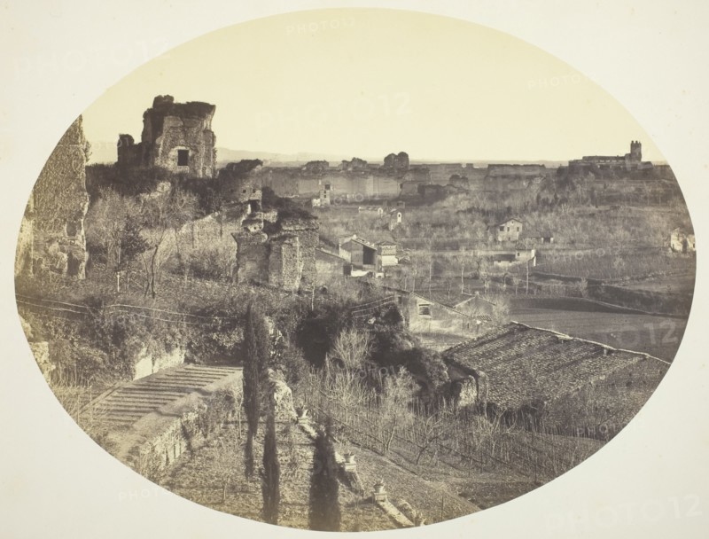 Palace of the Caesars on the Palatine, 1860. Creator: Robert MacPherson.