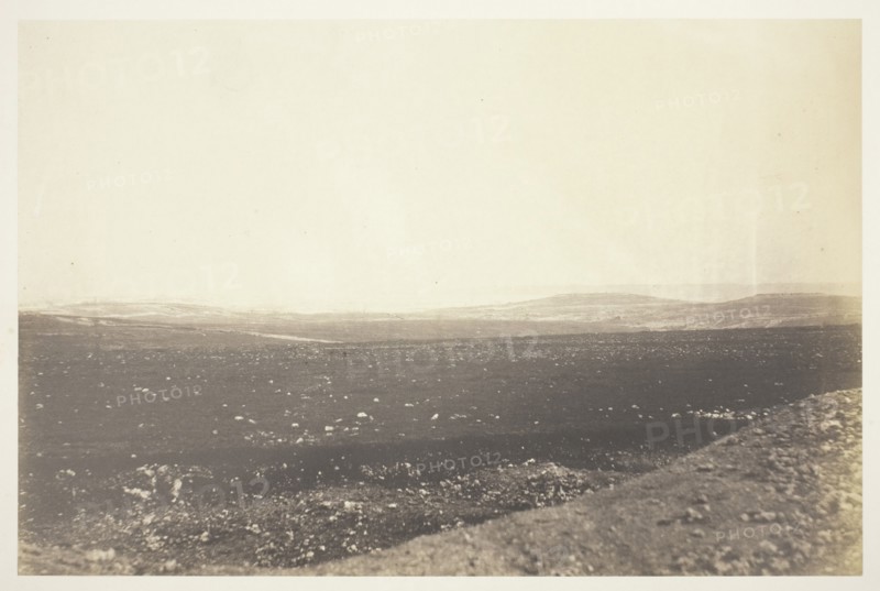 Sebastopol, from the Mortar Battery, 1855. Creator: Roger Fenton.